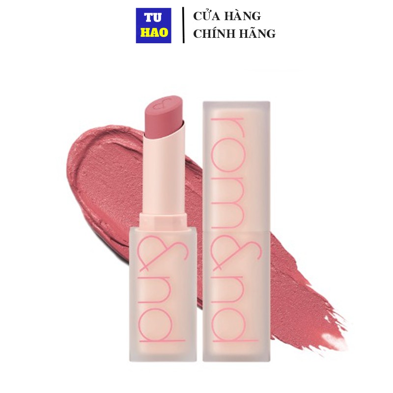 Son Lì Siêu Nhẹ Môi Romand Zero Matte Lipstick 3.0g - Từ Hảo