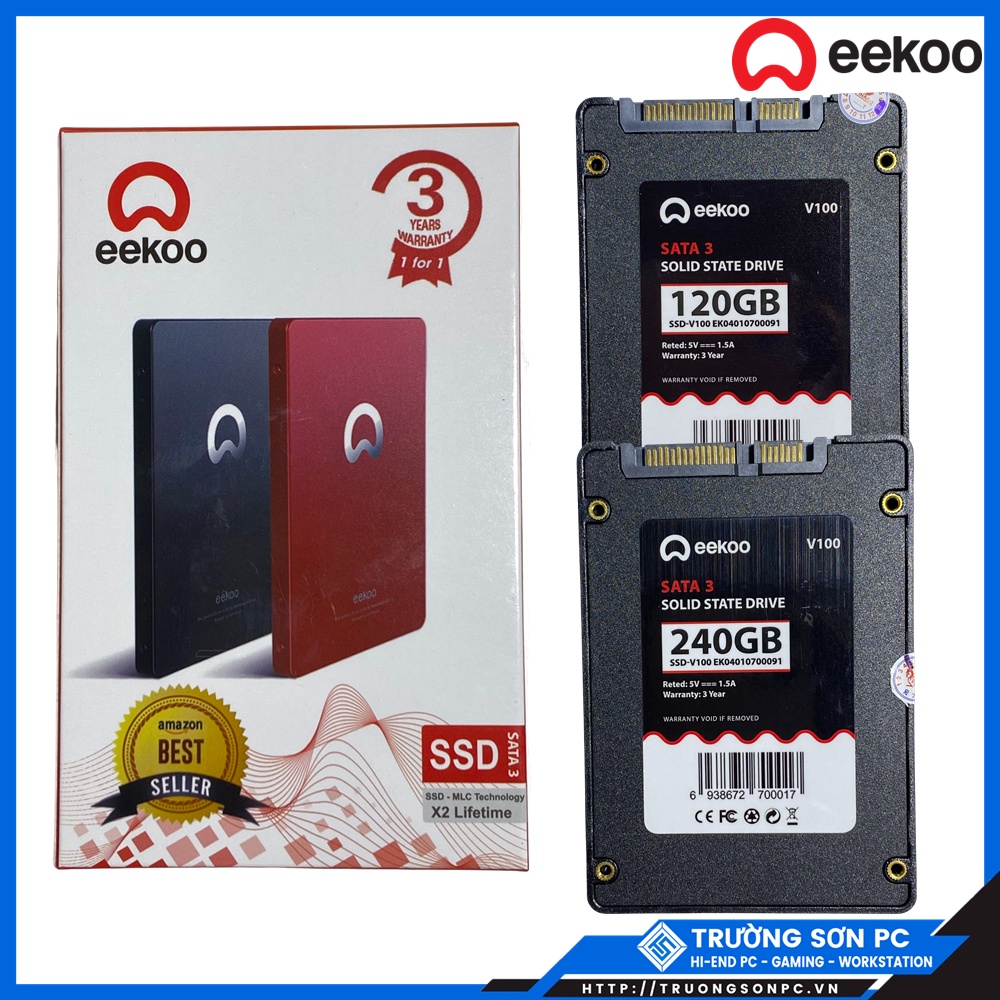 SSD EEKOO 256GB 240GB 120GB 128G | Chính Hãng Bảo Hành 36 Tháng