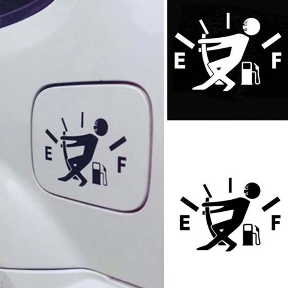 Sticker Vinyl Phản Quang Dán Kính Chắn Gió Xe Hơi REBUY1 Họa Tiết Vui Nhộn