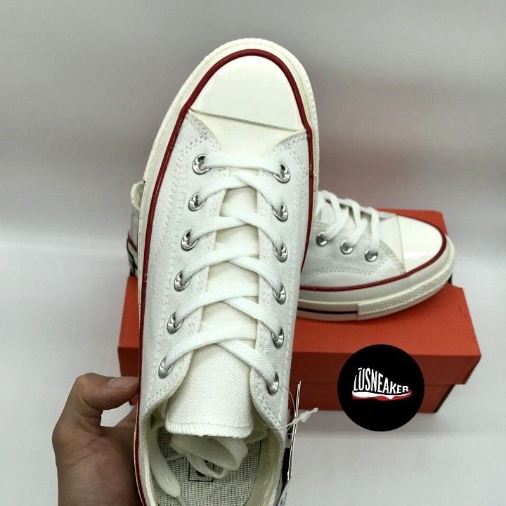 Giày Convers thấp cổ đen trắng 💝FREESHIP💝 Giầy thể thao nam nữ đủ size, Sneaker nữ trắng