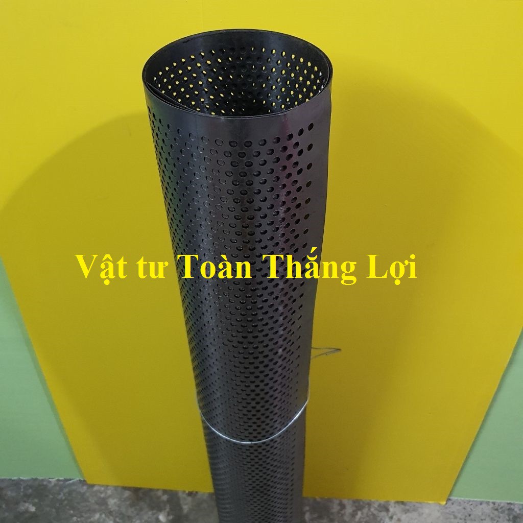 (Khổ cao 1M x dài 2M ) Tôn dầu đột lỗ tròn 4ly, 6ly, 8ly chất lượng