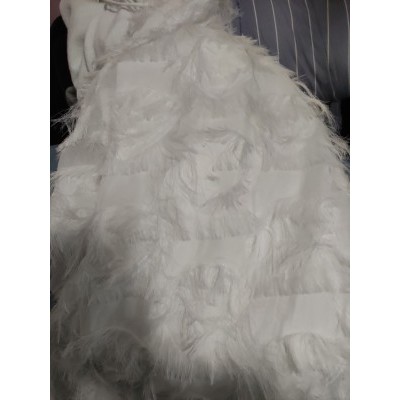 Đầm váy dự tiệc dài 2 dây cổ V lông cotton đen trắng bigsize dạ hội đám cưới giá rẻ đẹp | BigBuy360 - bigbuy360.vn