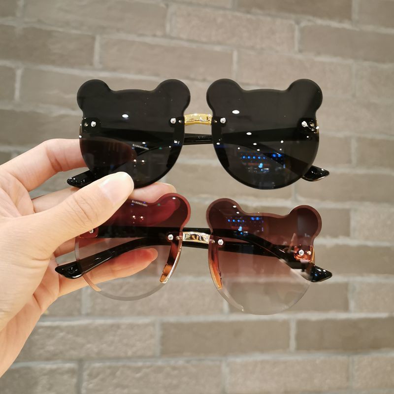 Kính mát kiểu tai gấu chống tia cực tím cho bé