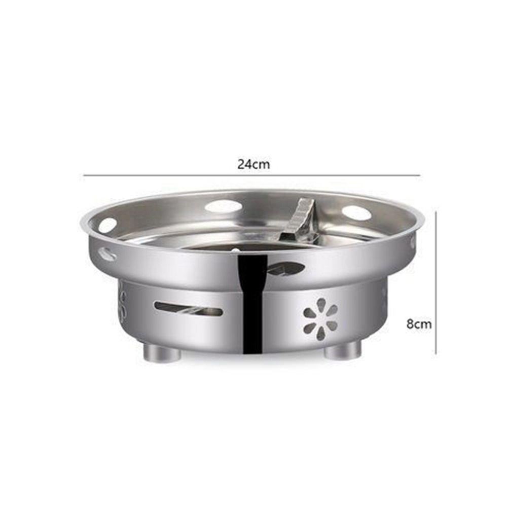 Nồi Nấu Lẩu / Cồn Bằng Thép Không Gỉ Chống Gió Tiện Dụng Mang Theo Du Lịch / Cắm Trại