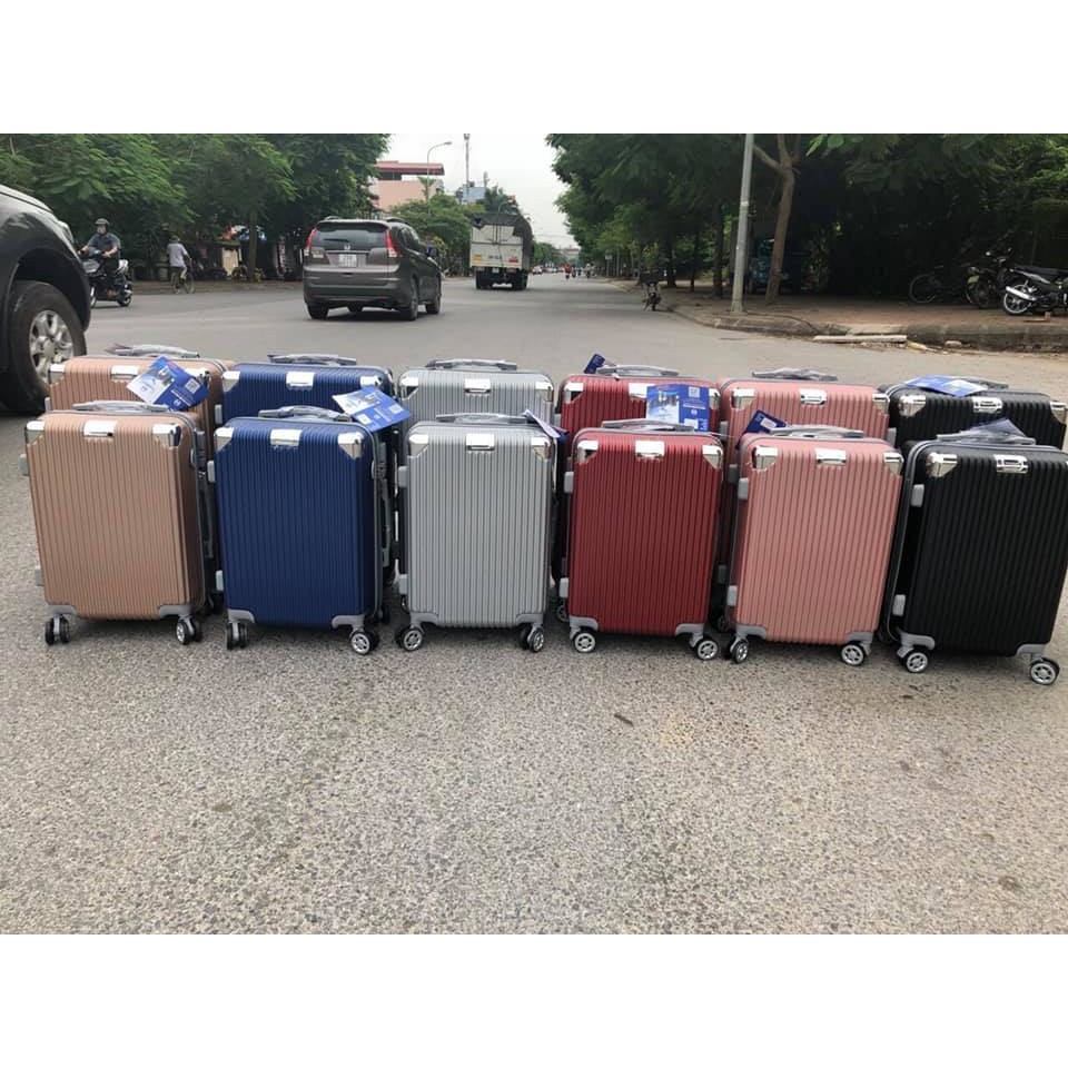 Vali du lịch RIMOWA Size 20+24 Inch Chất Nhựa Sần Cao Cấp, Chống Xước Chống Va Đập. HÀNG CÓ SẴN