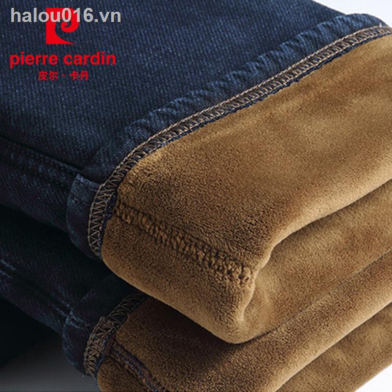 PIERRE CARDIN Quần Jeans Nam Dài Ống Đứng Thời Trang Hàn