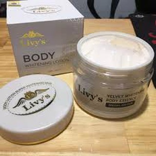 Kem. Body Livy's Trắng Mẩu Mới 250g TrắngMịnda