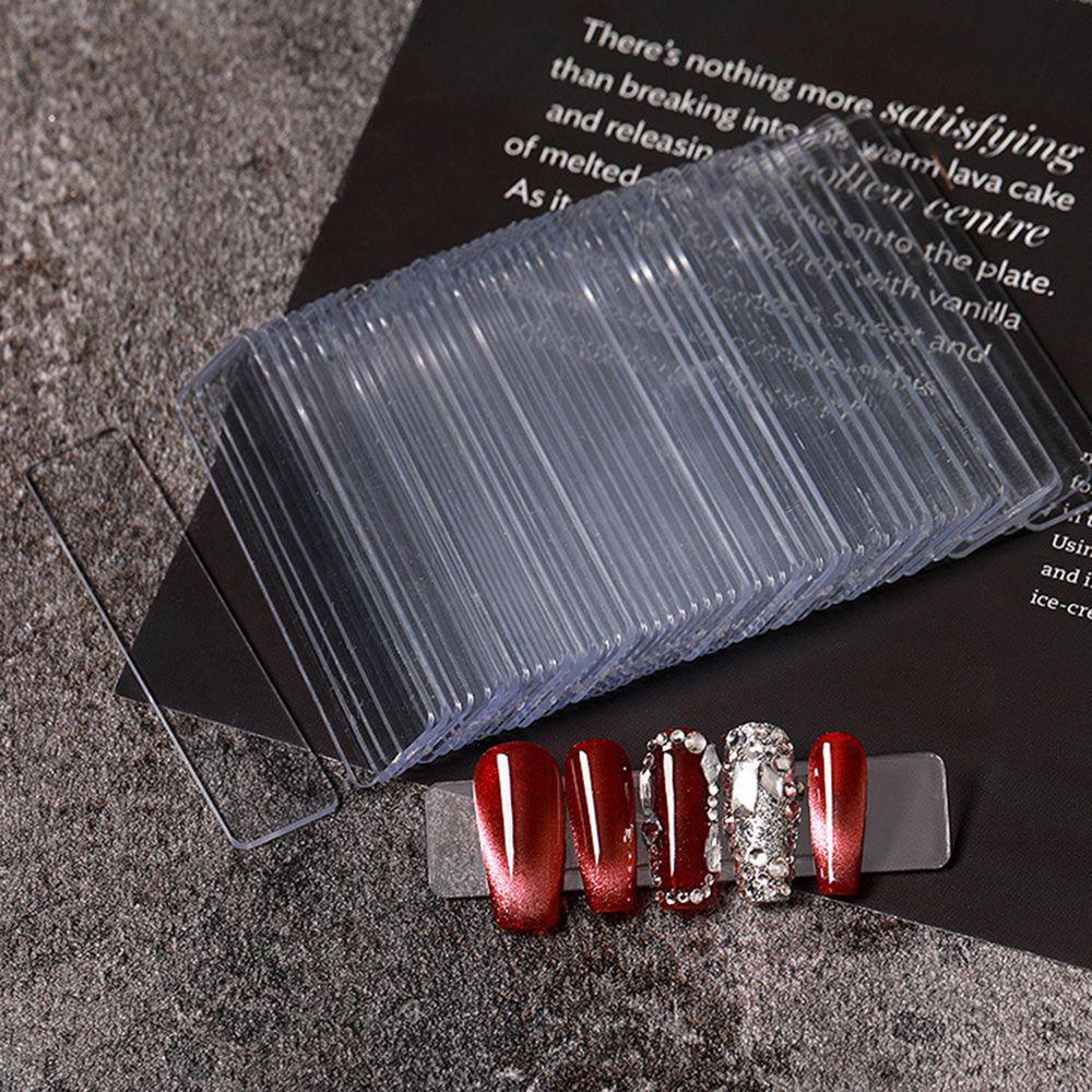 Giá Đỡ Lọ Sơn Móng Tay Bằng Acrylic Trong Suốt Nhiều Màu Tiện Dụng