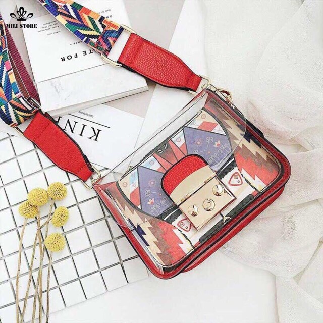 Túi xách nữ fula nhựa