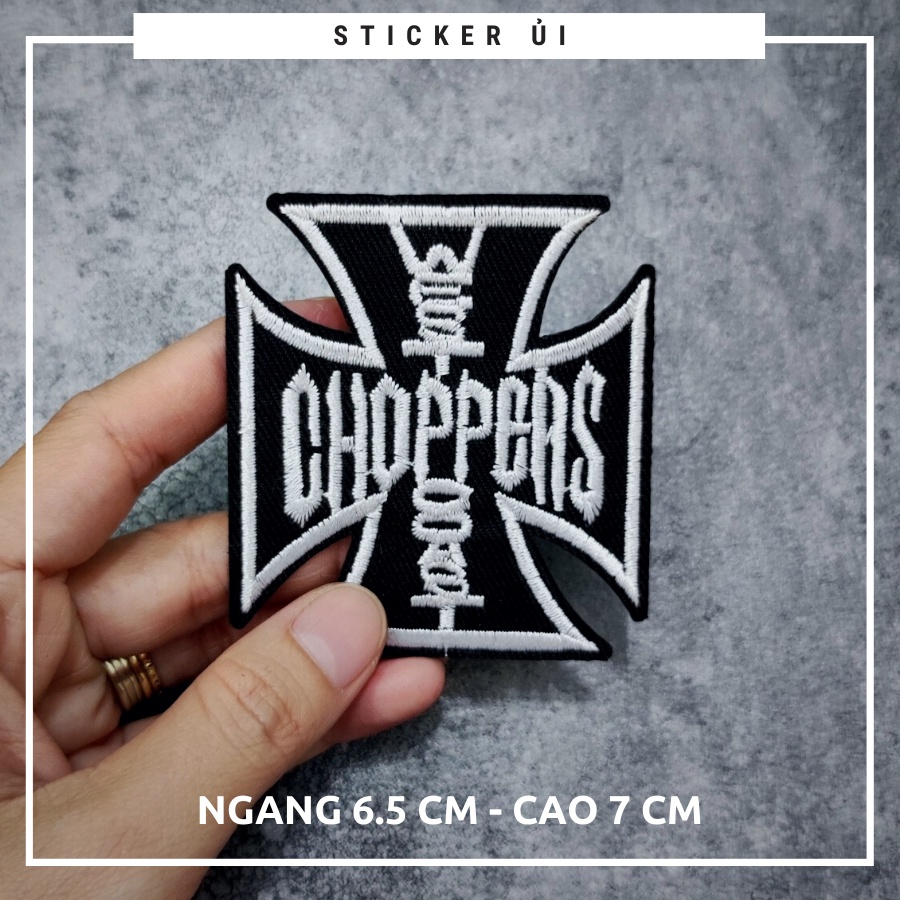 Sticker vải thêu cao cấp - CÓ SẴN KEO ỦI,Patch ủi dùng làm miếng vá Quần Áo,áo phao,BALO,quần jogger, đồ jeans, giày dép