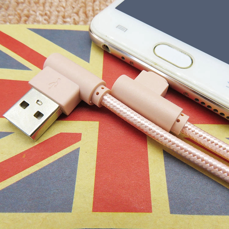 Cáp Sạc Nhanh Micro Usb 90 Độ