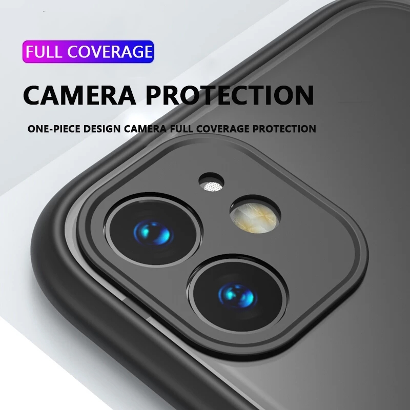 Ốp điện thoại bề mặt nhám bảo vệ camera chống sốc cho XIAOMI REDMI NOTE 9 9T 8 7 PRO 9A 9C 8A 5G