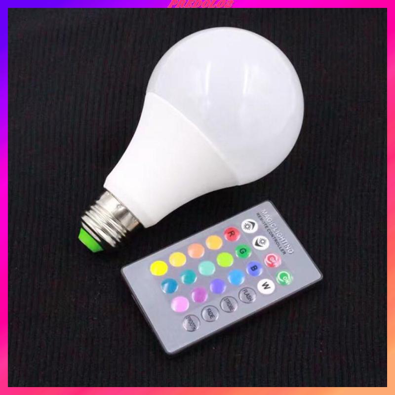 Energy Saver RGB LED Light Mood Flood Bulb with RC f/ Home KTV 3W_90x50cm