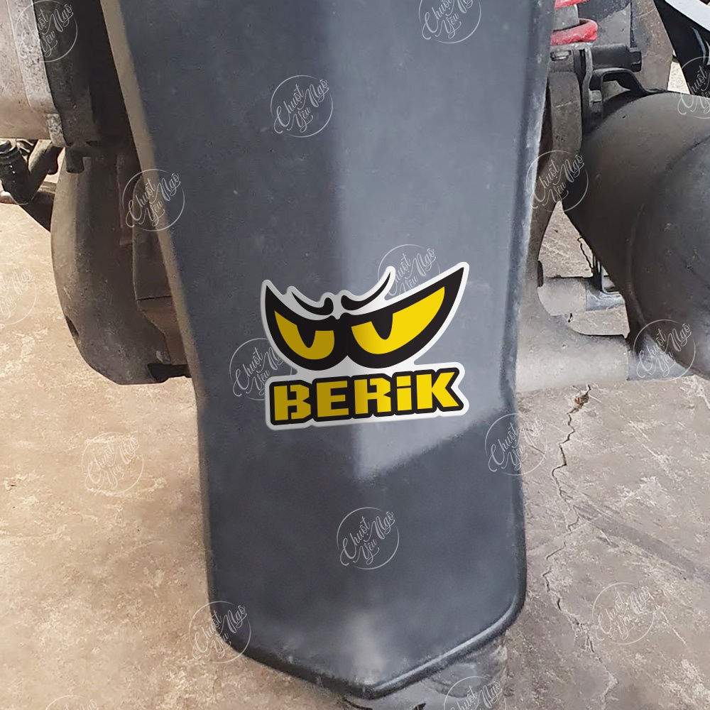 Bộ 40 logo tem decal không trùng dán trang trí xe máy nón bảo hiểm laptop điện thoại chống nước