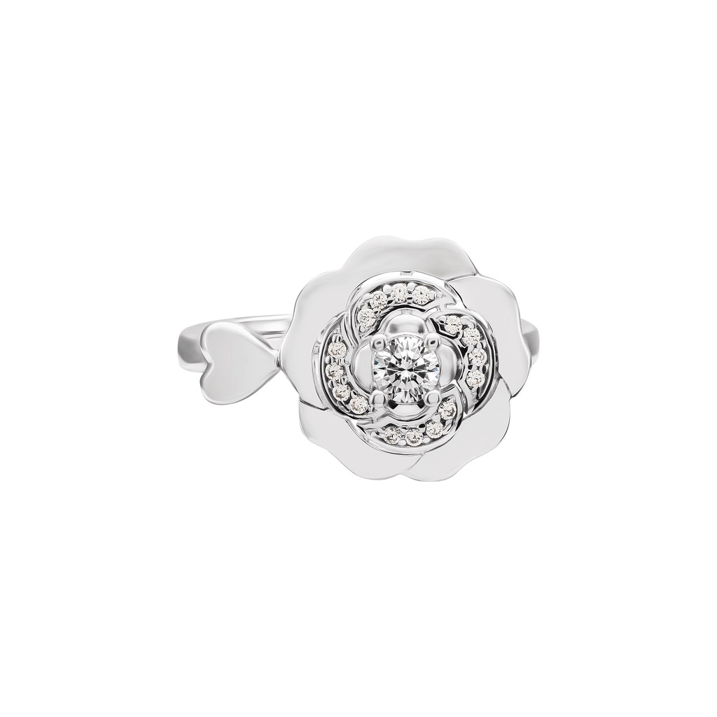 Nhẫn bạc đính đá CZ PNJSilver XMXMW000122
