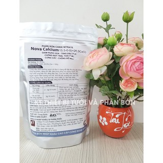 Phân bón Canxi Nitrate Nova Calcium 15.5-0-0 (+ 26.5CaO) ( 1kg/ túi)