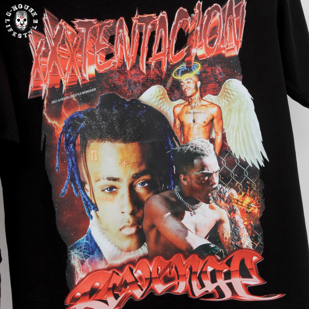 Áo Thun Rapper XXXTentacion Oversize Phong Cách Hip-hop Unisex G-House Lifestyle | BigBuy360 - bigbuy360.vn