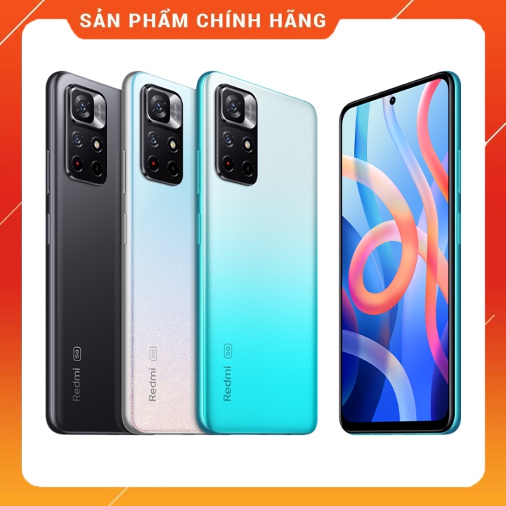 Điện thoại Xiaomi Redmi Note 11  - Hàng Chính Hãng nguyên seal 100% - Bao test 7 ngày )