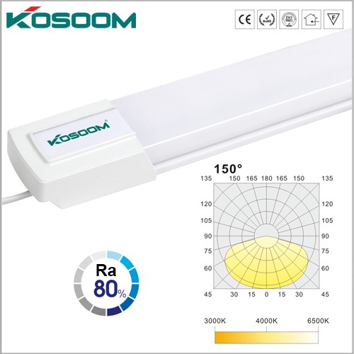 Đèn led tuýp T8 Kosoom  liền máng 18W 36W ánh sáng trắng/trung tính Bảo hành 3 năm 1 đổi 1