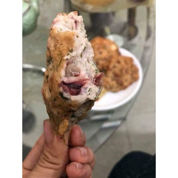 CHẢ RÂU MỰC KHAY 500GR