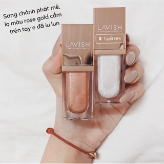 Nhũ Đầu Mắt Kết Hợp Highlight Bắt Sáng Lavish H Baby