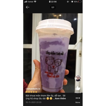 Bột khoai môn Trendy 1kg pha trà sữa Khoai môn