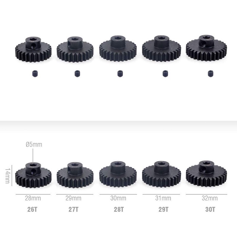 [HCM]Nhông M1 bánh răng M1 5mm 13t 14t 15t 16t 17t 26t 27t 28t 29t 30t