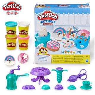 Đồ chơi đất nặn bánh Donut sắc màu PLAY-DOH TS