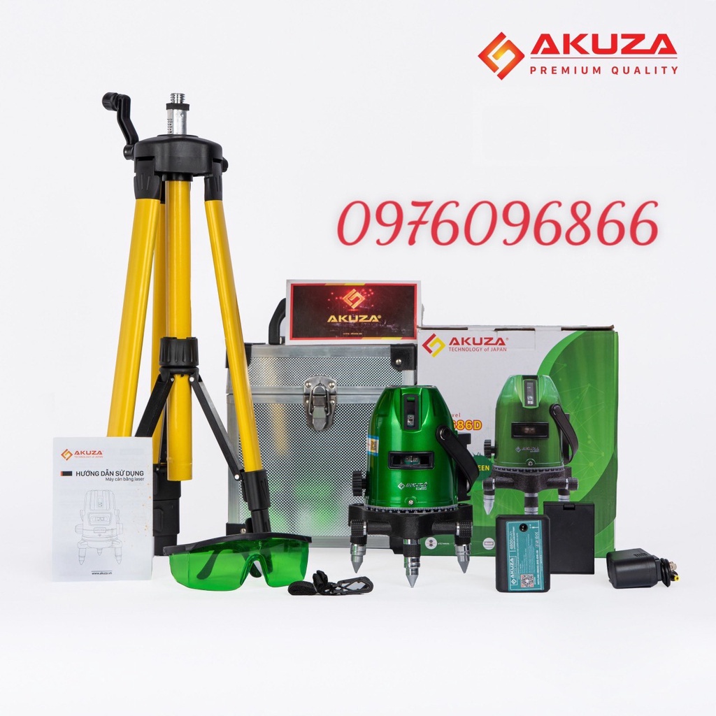 Máy cân bằng laze xanh 5 tia siêu sáng