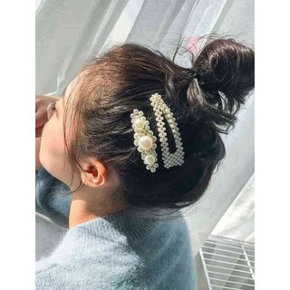 Set 4 kẹp tóc đính đá - Set kẹp đính đá 4 chi tiết
