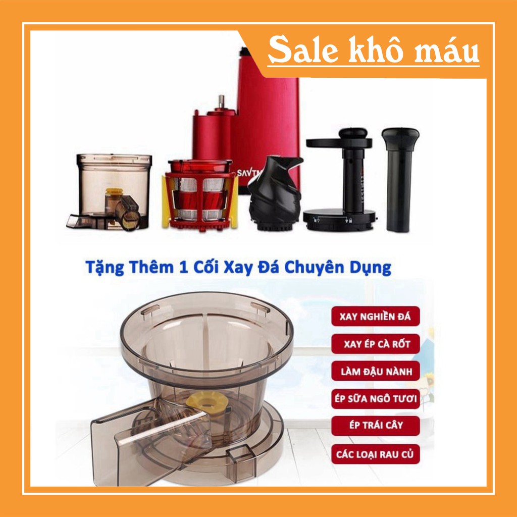 MÁY ÉP CHẬM SAVTM JE-07 CAO CẤP THẾ HỆ MỚI ( TỔNG KHO GIA DỤNG GIÁ GỐC )  [FreeShip – HÀNG MỚI]