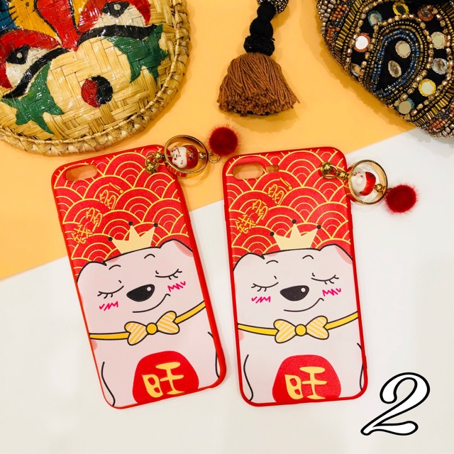Ốp chó phát tài - mèo thần tài ip 6 6plus 7 7plus 8 8plus X