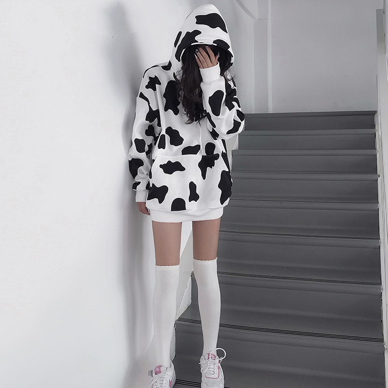 (ảnh thật ở cuối) Áo Hoodie BÒ SỮA Unisex 2 màu | BigBuy360 - bigbuy360.vn