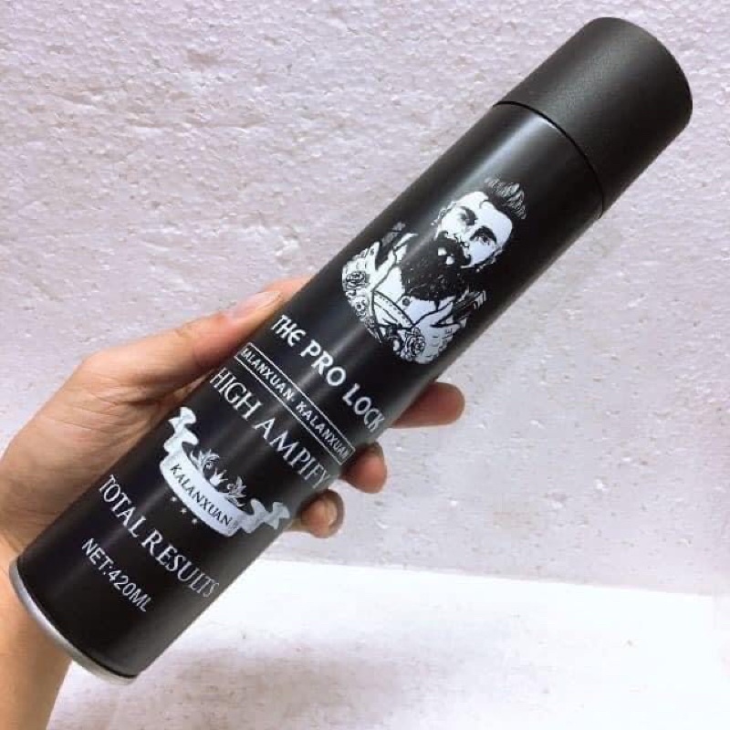 Gôm xịt tóc The Pro Lock High Ampify 420ml