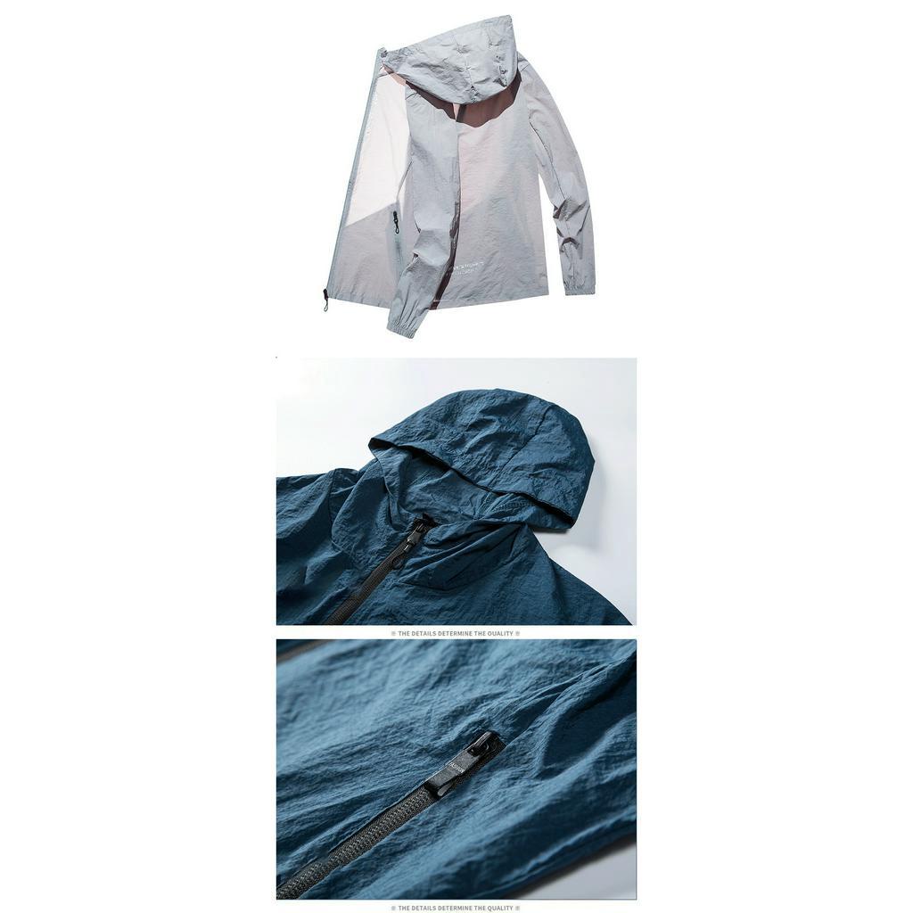 Aokang Áo Khoác Chống Nắng Bằng Lụa Lạnh Thời Trang Mùa Hè Cỡ Lớn Cho Nam