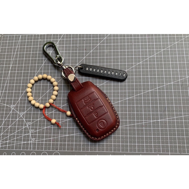 Bao Da Chìa khoá ô tô Kia Seltos , Sonet, morning, k3 bản khoá 3,4 nút