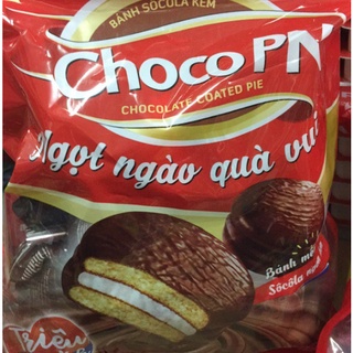 1 cái Bánh Choco PN socola kem gói 216g - beautythienthanh - fb: nana sỉ bánh tráng