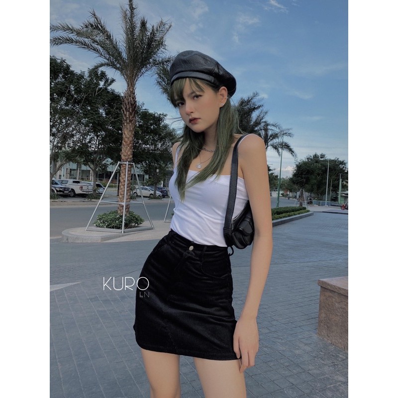 Chân váy đắp lai nhung (S/M)