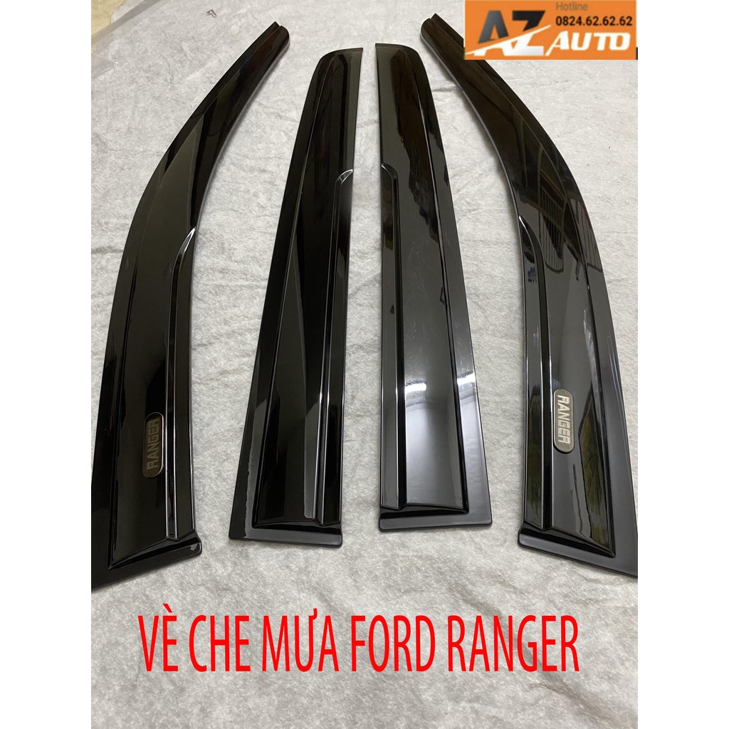 Vè Che Mưa Xe FORD RANGER NHỰA ĐEN DÀY