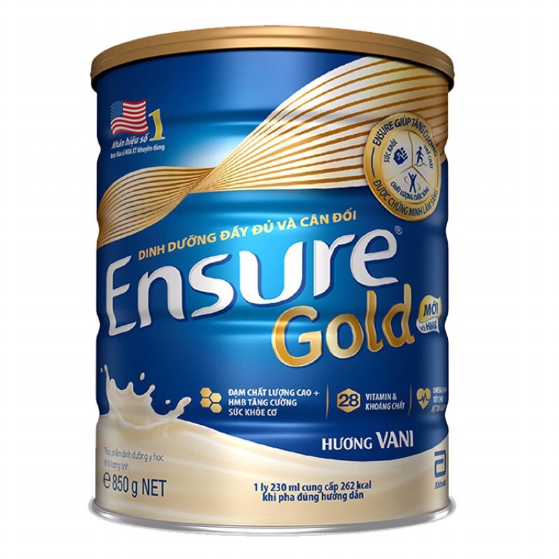 Sữa Ensure gold - lon 850g