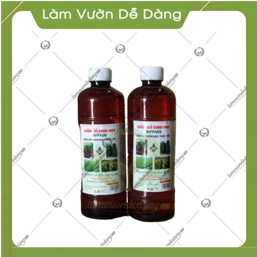 GIẤM GỖ - Dùng để phòng tránh côn trùng, nhện đỏ, rệp, kiến, diệt nấm lá dốm lá, cải tạo lại độ PH đất