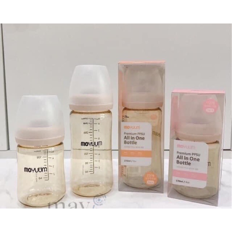 Bình sữa Moyuum Hàn Quốc 170ml và 270ml