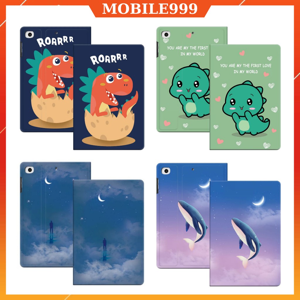 Bao da ipad Silicon hình Cá heo siêu đẹp ipad Air 4/Gen 5/6/7/8/9/Pro 11/10.5/Air 1/2/3...MOBILE999
