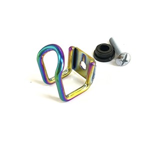 Móc chữ U Inox 7 màu.Gắn xe máy xe điện
