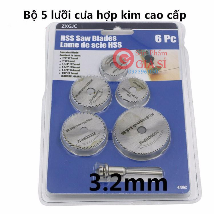 Bộ 5 lưỡi cưa hợp kim cao cấp ❤️freeship❤️