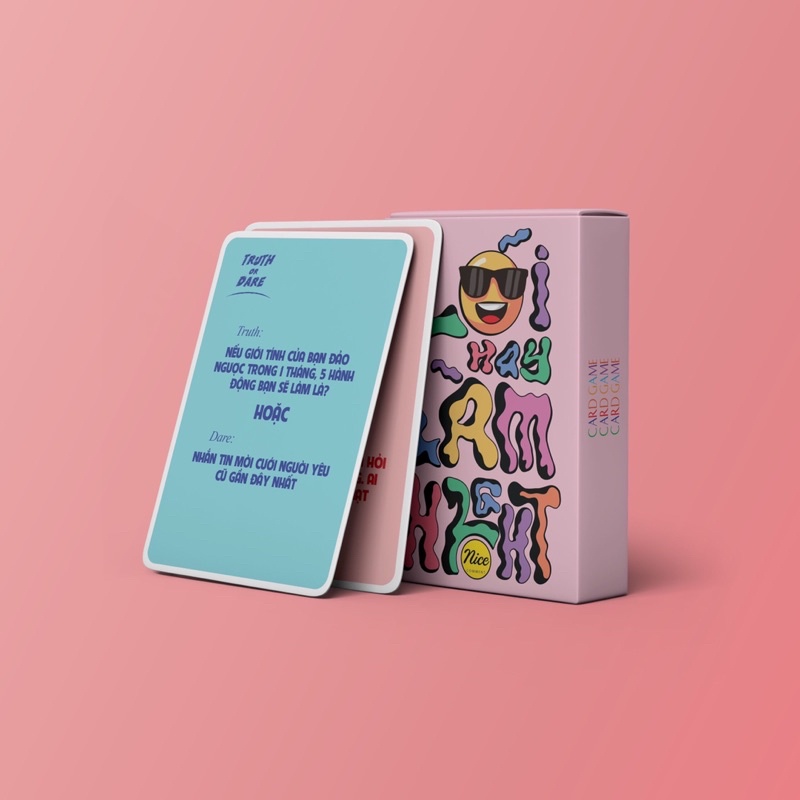 Bộ Bài &quot;Lói Hay Lèm High&quot; Truth Or Dare Việt Hóa 30 Lá Drinking Game Bài Uống Rượu Bia Tạo Sự Thú Vị Gắn Kết Tình Bạn