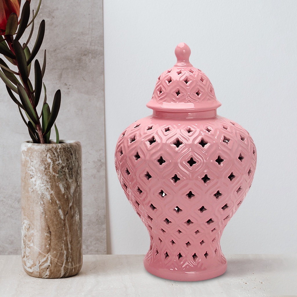 [Dolity2] Lọ Gốm Đựng Gừng / Hoa Sắp Xếp Gọn Gàng