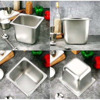 Khay Inox G/N 1/6 Đựng Thực Phẩm