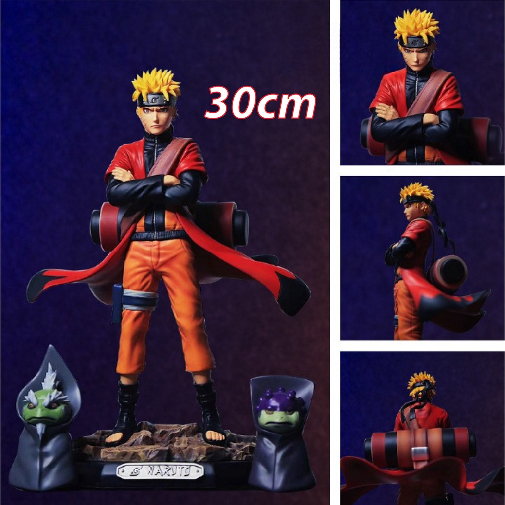 Mô hình Naruto hiền nhân cóc cao 30cm siêu to khổng lồ, figure naruto, mô hình anime decor trang trí quà tặng