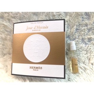 Vial nước hoa Hermes Jour d’Hermes absolu eau de parfum 2ml